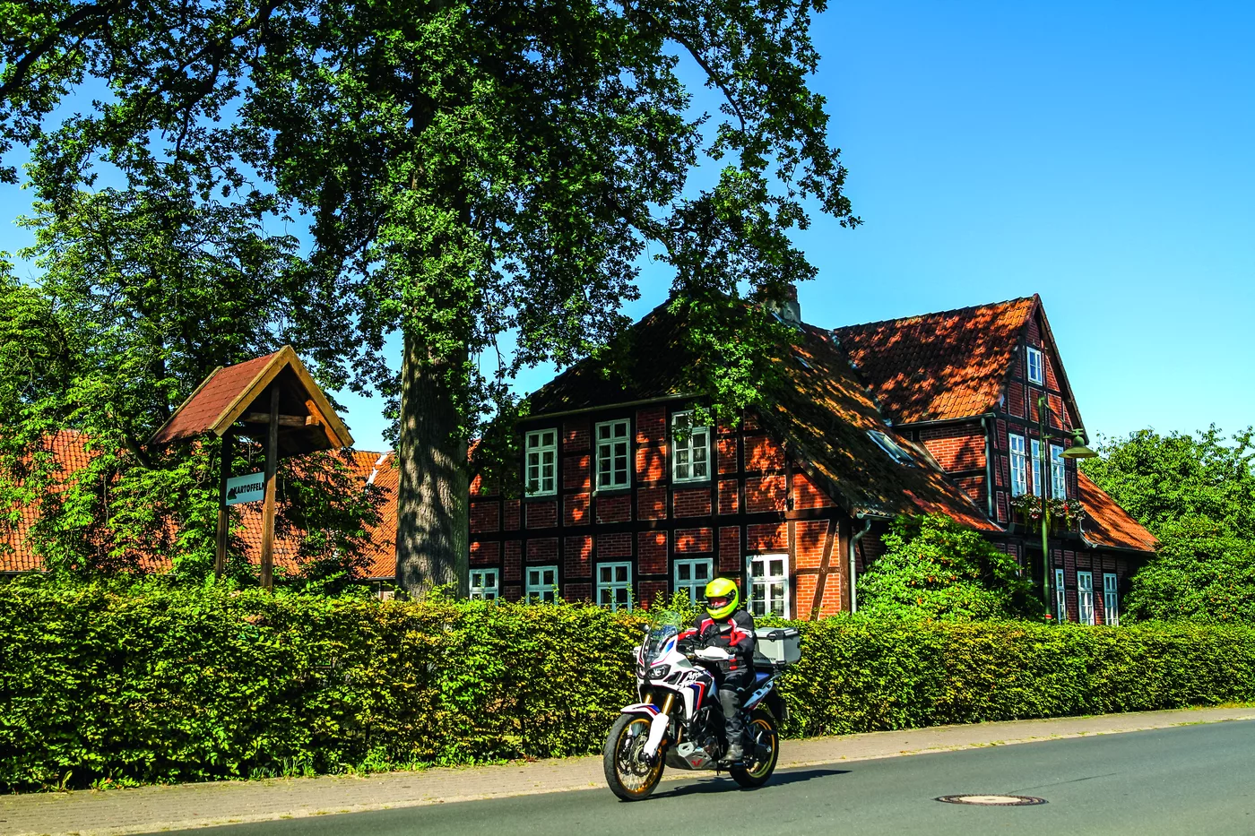 Motorradhotels in der Lüneburger Heide